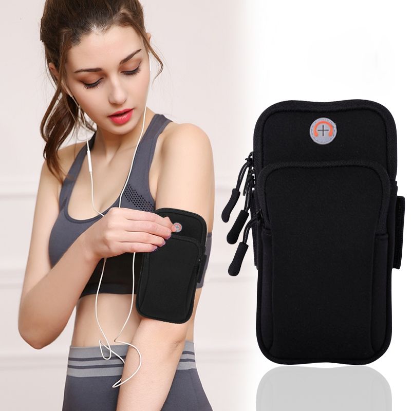 Waterproof smartphone armband for sports